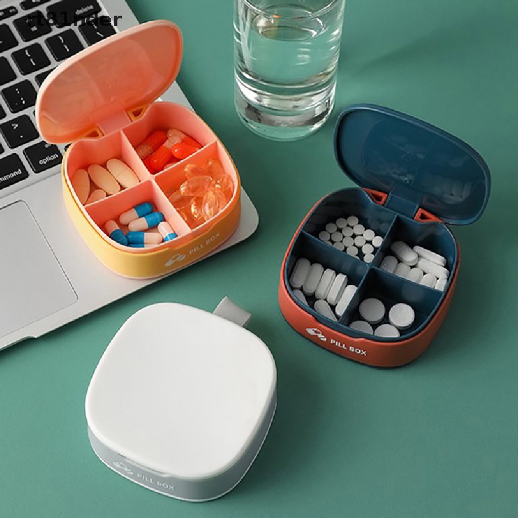 Rt Hộp Đựng Thuốc Viên Mini Cầm Tay Tiện Lợi