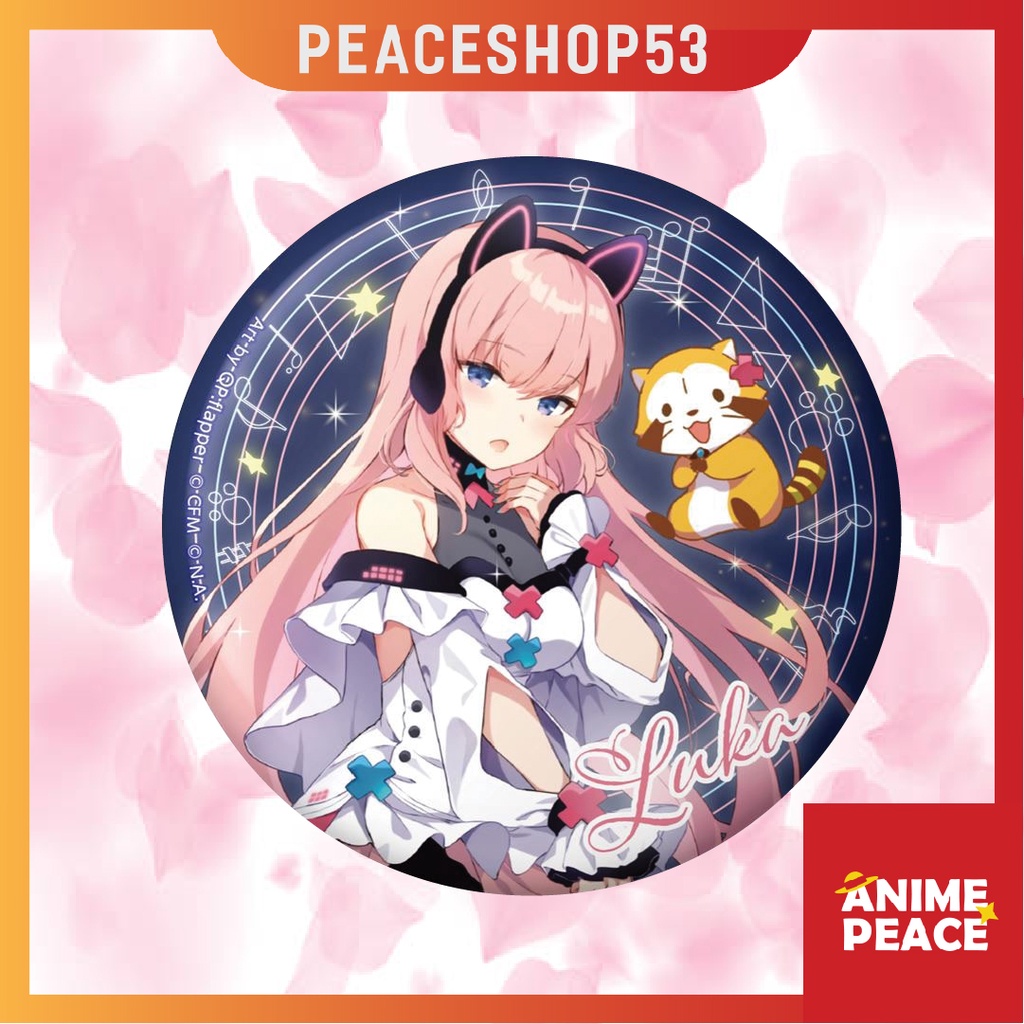 Huy hiệu Hatsune Miku Vocaloid Lấp Lánh Huy Hiệu Vocaloid Ver 4 HH46