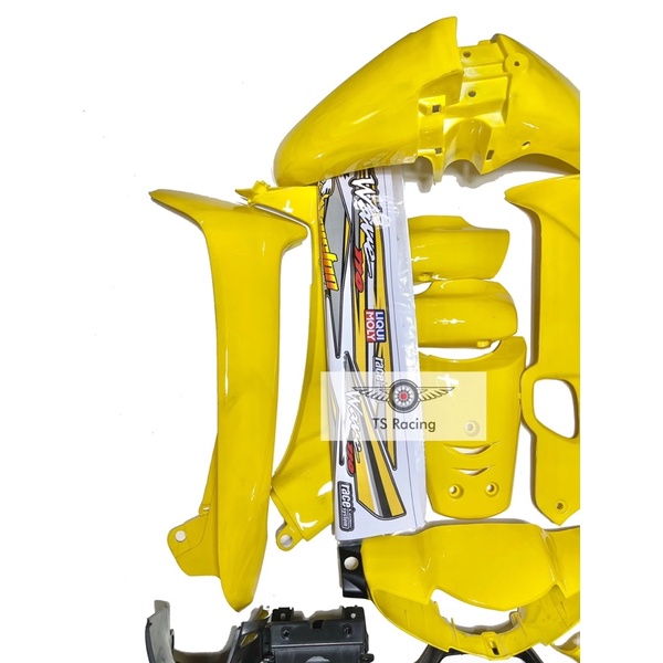 Dàn áo wave alpha - wave nhỏ màu vàng - tặng team 3 lớp