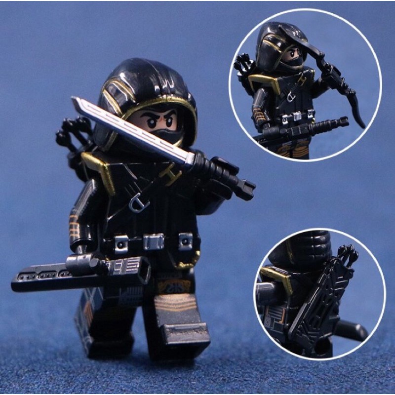 Lego mini nhân vật Ronin Hawkeye nhân vật Marvel