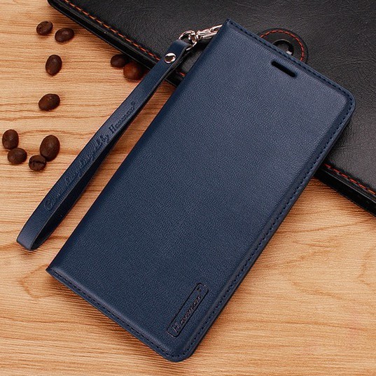 Bao da Galaxy A51/ A50/ A50s hiệu Hanman (Có kèm dây đeo) | BigBuy360 - bigbuy360.vn