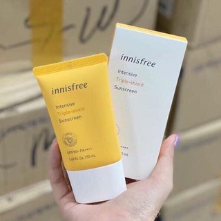 Kem Chống Nắng Innisfr Perfect UV Protection Cream Triple Care SPF50 PA+++