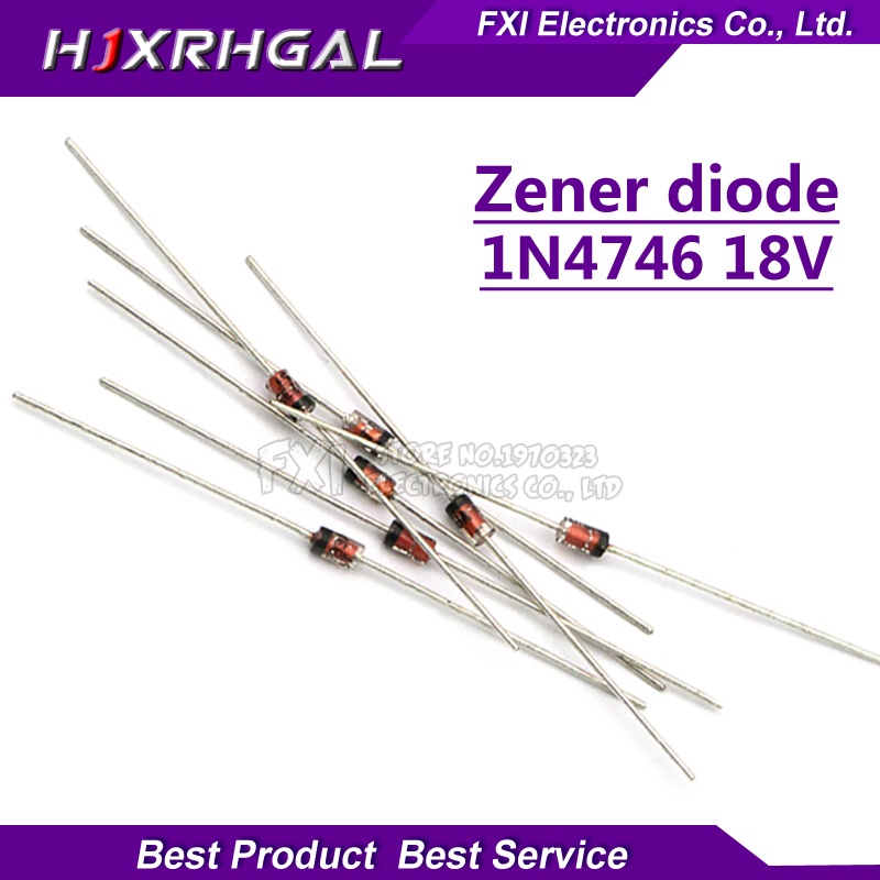 Set 100 Điốt Zener 1w 18v 1n4746a 1n4746 Do-41 Chuyên Dụng