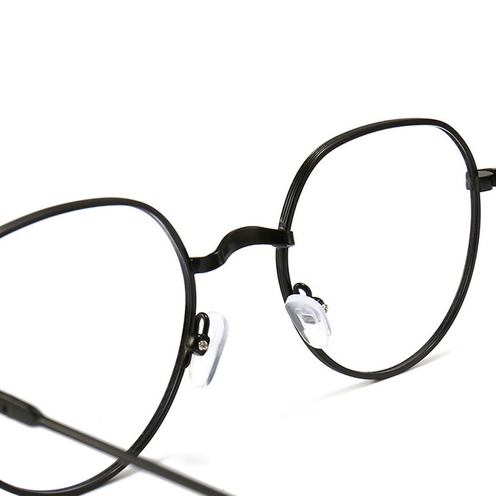 Mắt Kính Gọng Tròn Bằng Kim Loại Siêu Nhẹ Phân Cực Thời Trang Unisex
