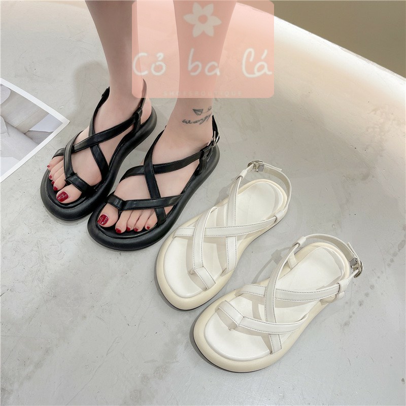 SANDAL NỮ COBALA SHOES - GIÀY THỜI TRANG PHONG CÁCH XUỒNG NỮ TÍNH DÂY MẢNH XỎ NGÓN ĐẾ CAO S22051900