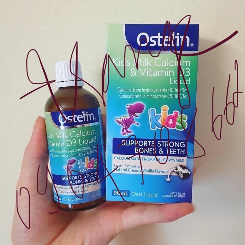 Canxi khủng Long ostelin mẫu mới cho bé từ 7m