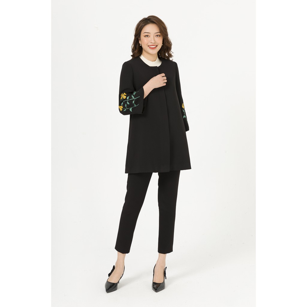 Áo khoác thêu tay GBT064 LAMER L65O19T036-S1400 (Đen)