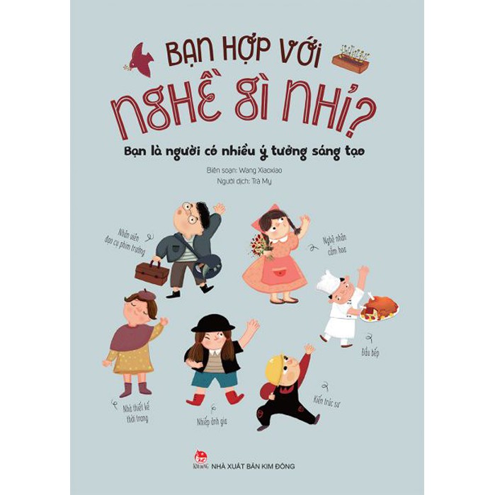 Sách - Bạn hợp với nghề gì nhỉ ? ( Bộ 6 Quyển ) - Nxb Kim Đồng