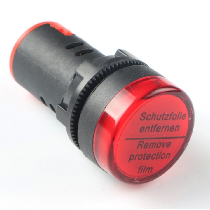 Đèn led báo pha phi 22mm  AD136-22DS điện áp 24vdc và 220vac màu sắc đỏ, vàng, xanh lá, xanh dương, trắng | BigBuy360 - bigbuy360.vn