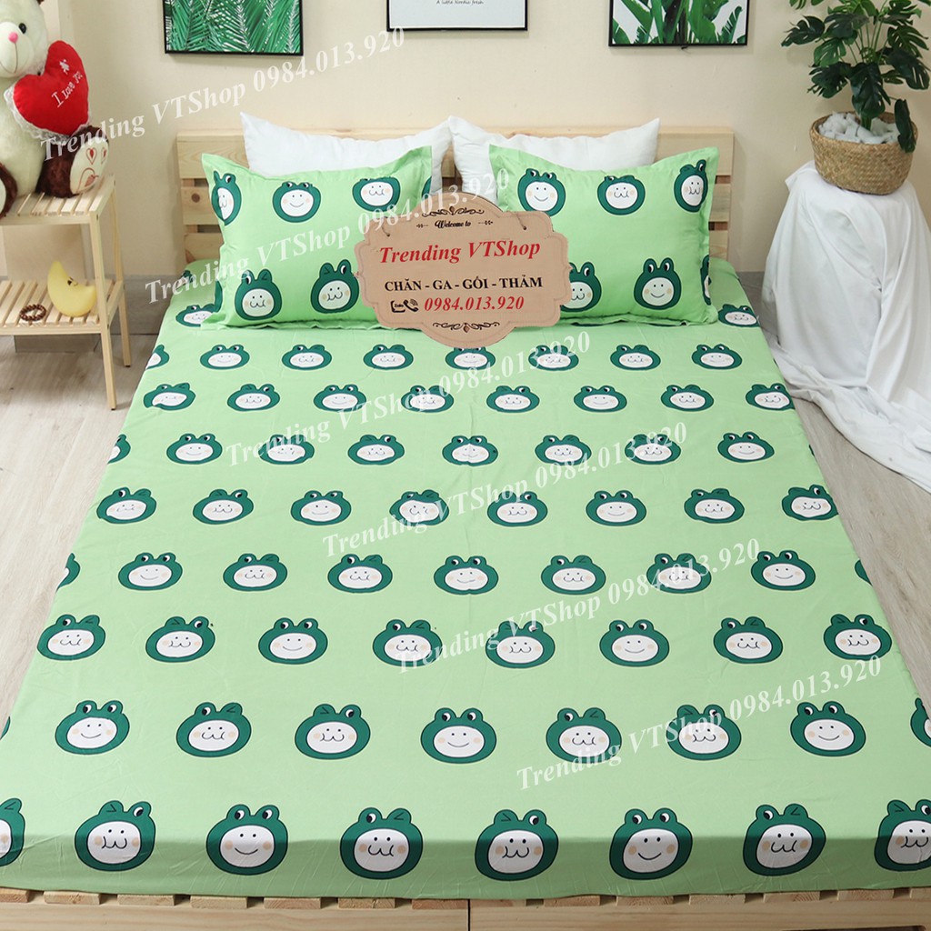[Giá hủy diệt] Set 3 món ga gối Poly Cotton cực hot giá cực rẻ | BigBuy360 - bigbuy360.vn