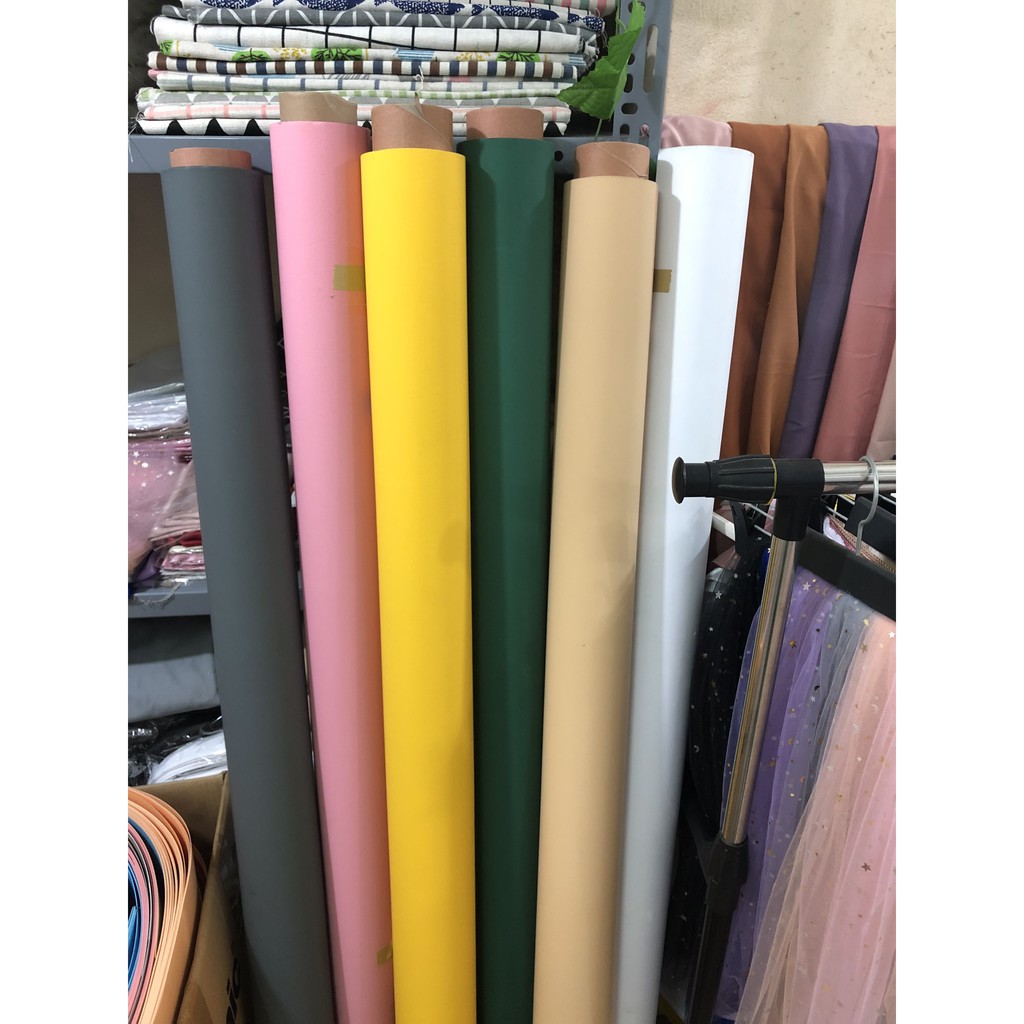 Phông Giấy Màu Chụp Ảnh 1m35x1m/ 1m35x2m/ 1m35x10m