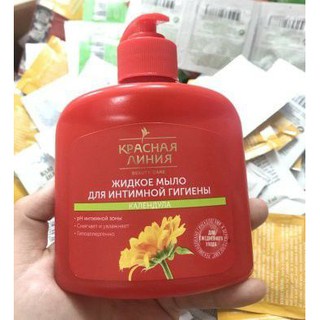 Dung Dịch Vệ Sinh Đỏ Calenduna, Dung Dịch Vệ Sinh Xuất Từ Hoa Cúc, Dung Tích 250ml