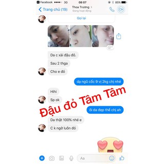 Bột Đậu đỏ dưỡng da Tâm Tâm