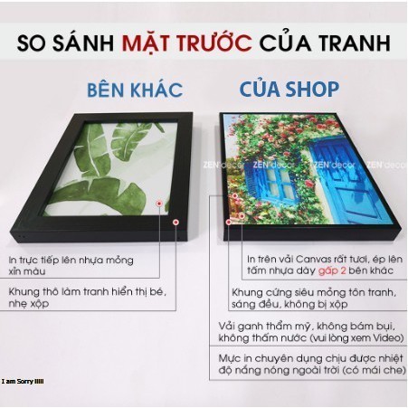 [10 Mẫu] Tranh Treo Tường Phòng Trẻ Em Phong Cách Ngộ Nghĩnh Đáng Yêu - Vải Canvas Cao Cấp, Khung Viền Nổi Siêu Đẹp