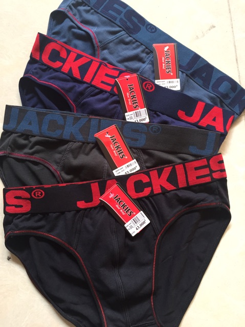 Combo 4 quần lót nam Jackies 333 lưng lớn