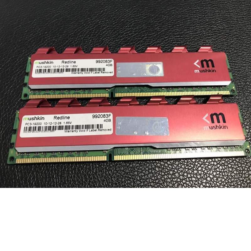 Ram tản nhiệt MUSHKIN 8Gb kit (2x4gb) DDR3 bus 1600 hỗ trợ overcloc tới 2400, bảo hành 36 tháng