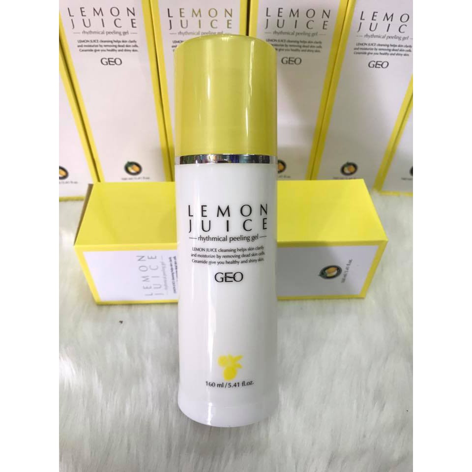 Kem tẩy da chết Geo Lamy tinh chất Chanh Lemon juice