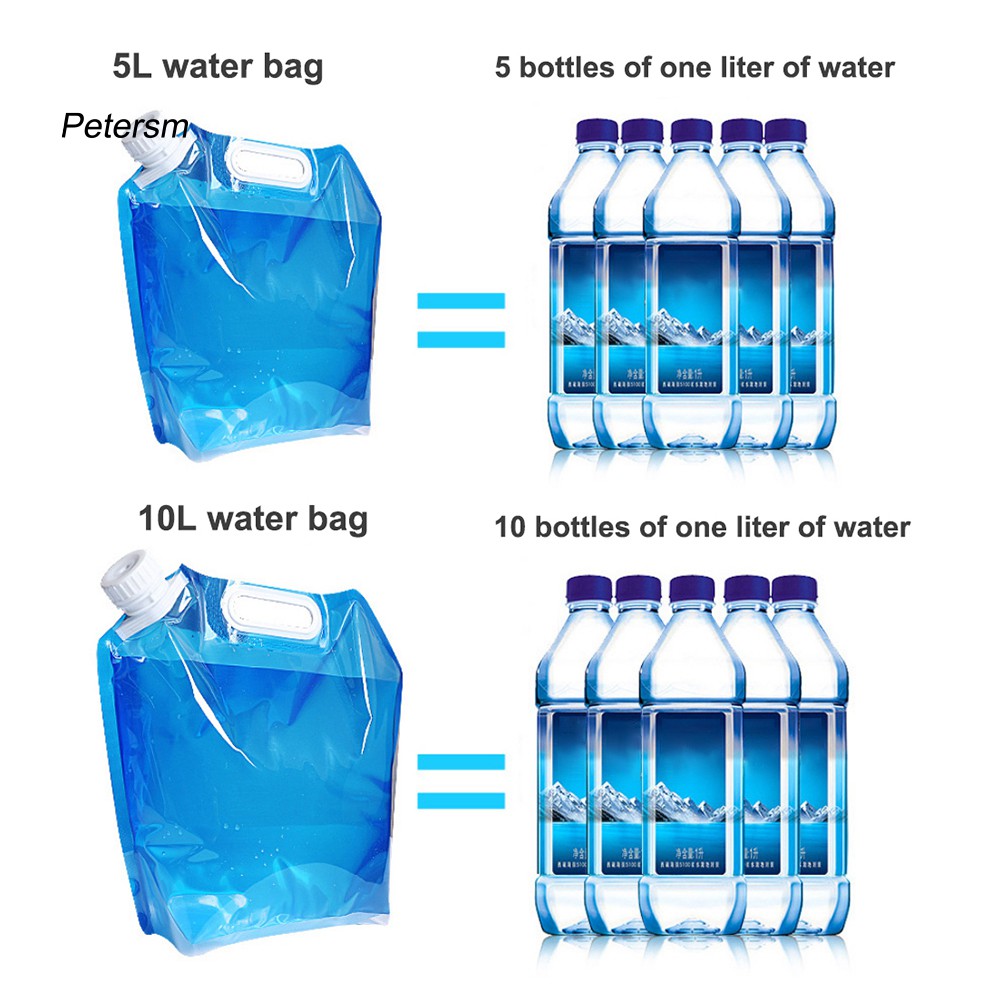 Túi Đựng Nước 5l / 10l Dành Cho Cắm Trại Dã Ngoại