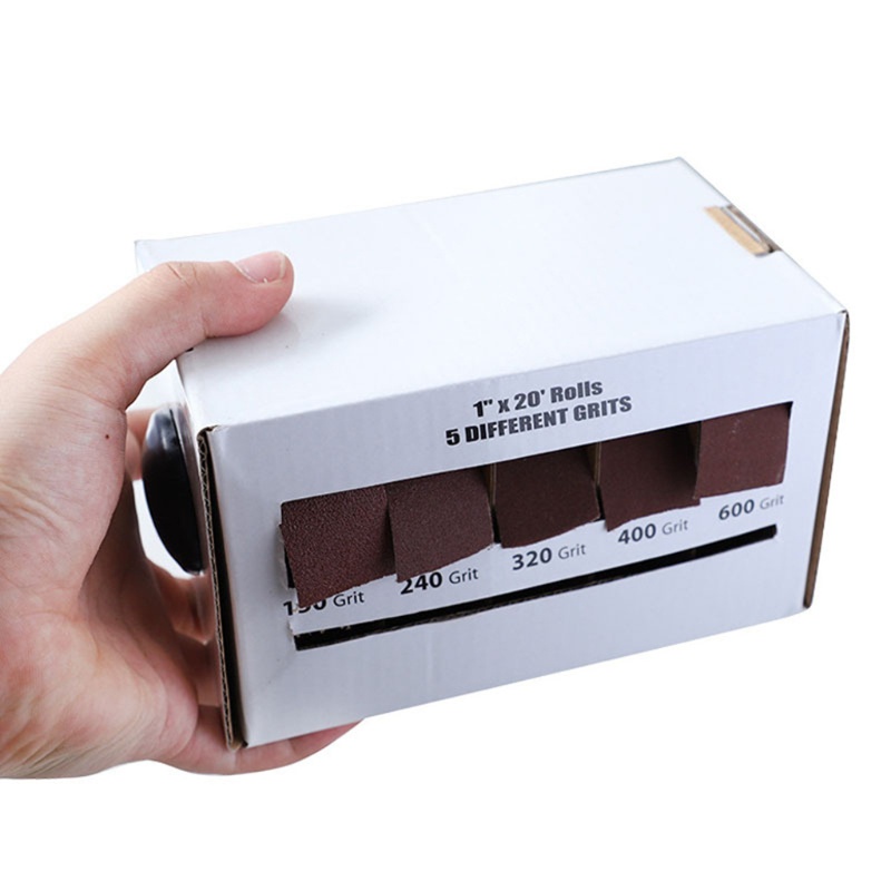 Hộp Giấy Nhám Cuộn 5x Kèm Hộp Đựng Tiện Dụng