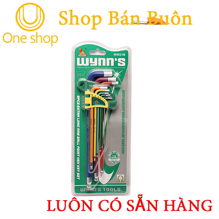 Bộ Lục Lăng 9 Món W9921B CR-V Nhiều Màu