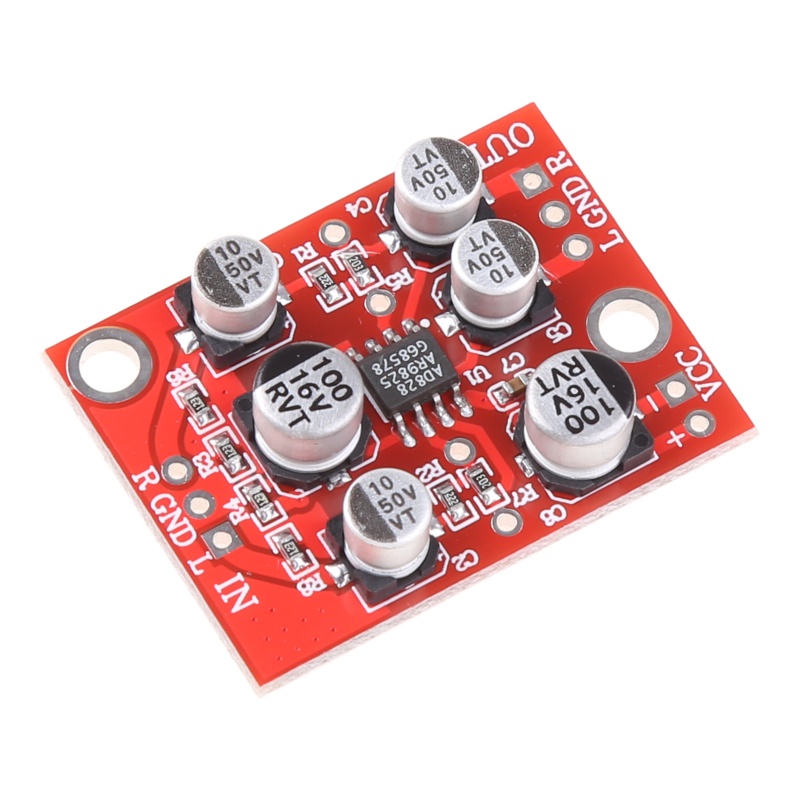 Mạch khuếch đại âm thanh DC 5V-15V 12V AD828 chất lượng