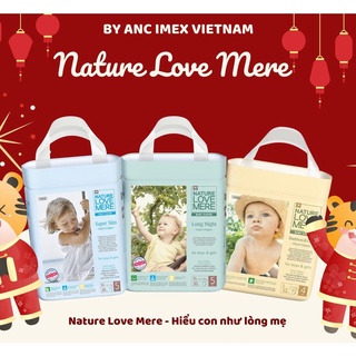 TÃ BỈM NATURE LOVE MERE NỘI ĐỊA HÀN LONG NIGHT SLIM BAMBOO DÁN QUẦN S26