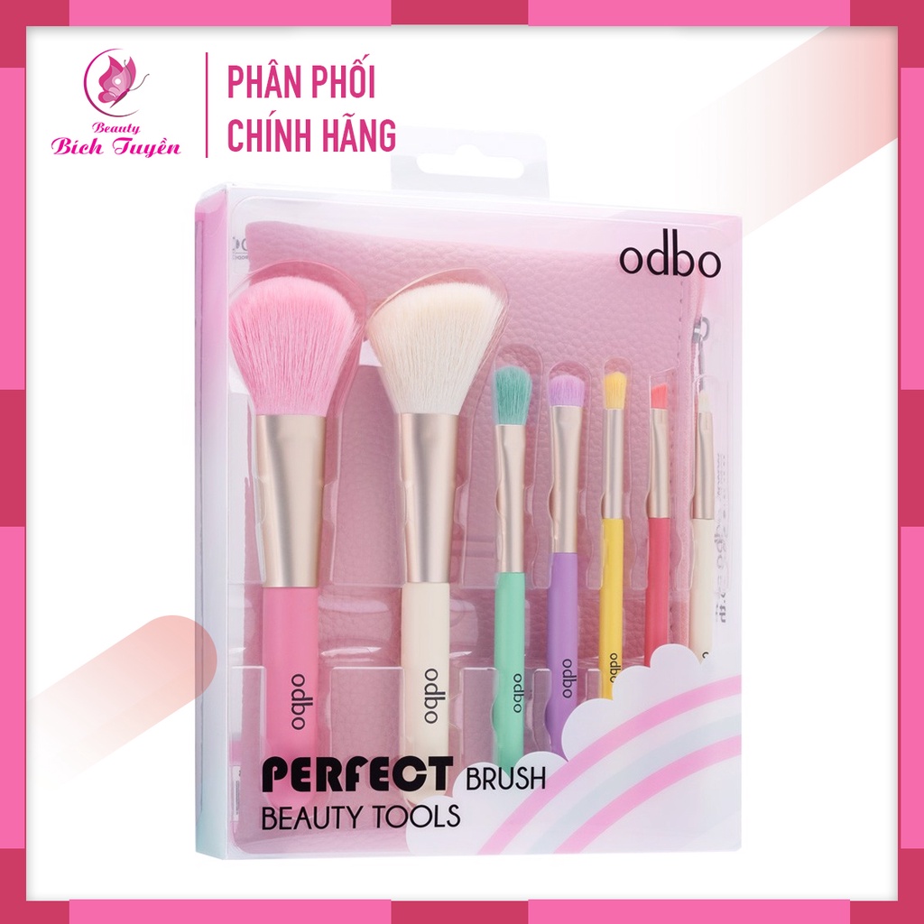 Bộ Cọ 7 Cây ODBO Perfect Brush OD8-193 Thái Lan Cao Cấp