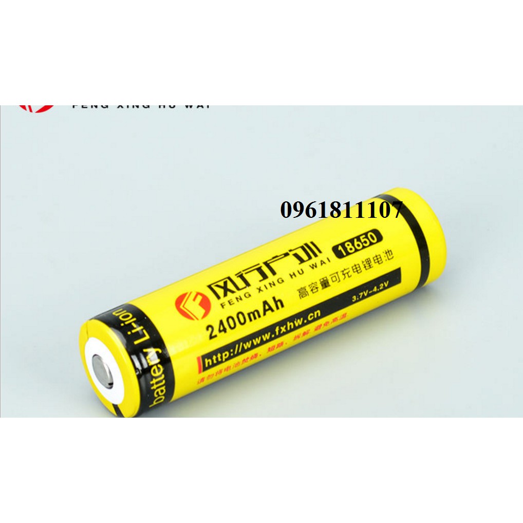 pin 18650 2400MAh hàng tốt