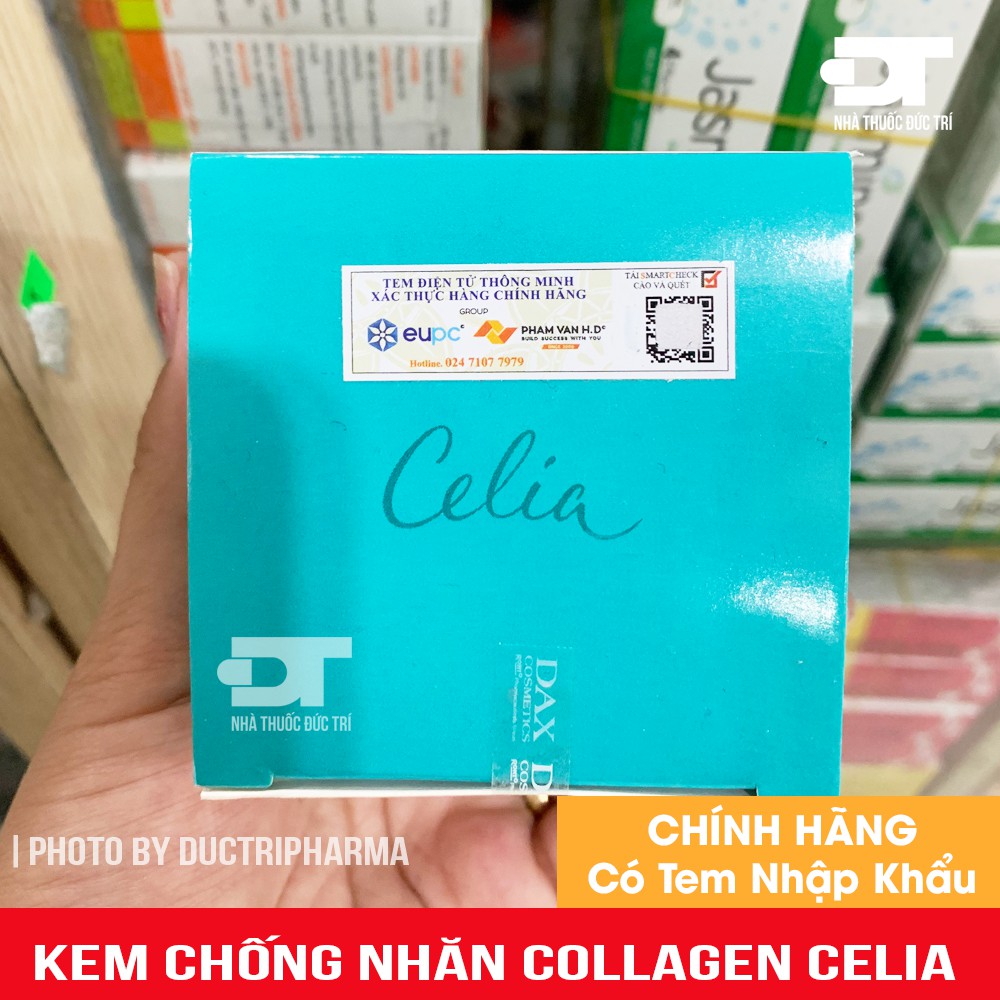 [CHÍNH HÃNG] KEM CHỐNG NHĂN COLLAGEN CELIA COLLAGEN MOISTURIZING CREAM HELPS TO REDUCE WRINKLES