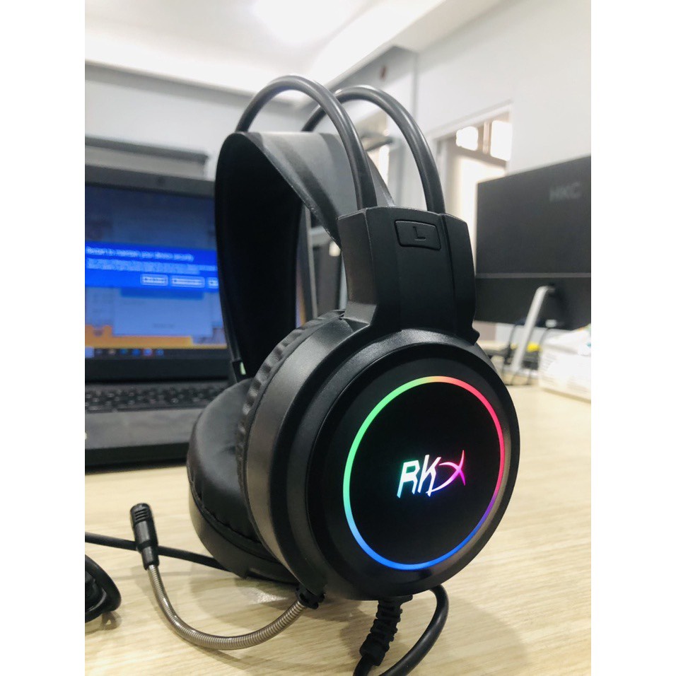 Tai nghe RKX 7.1 Gaming (Đen) - Bảo hành 12 tháng