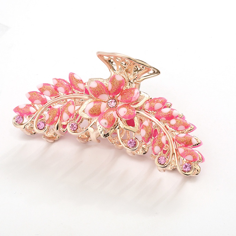 Kẹp Tóc Đuôi Ngựa Đính Kim Cương Giả Phong Cách Hàn Quốc Cho Nữ