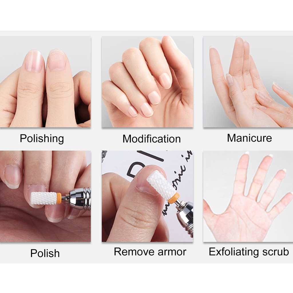 Đầu Mài Móng Tay Bằng Thép Vonfram Chuyên Dụng Chất Lượng Cao