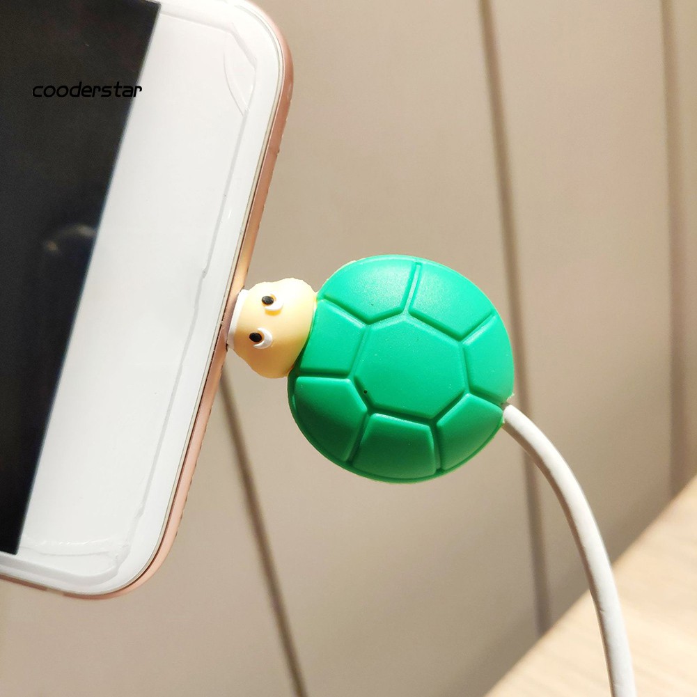 Dụng cụ bảo vệ đầu dây cáp sạc hình động vật đáng yêu