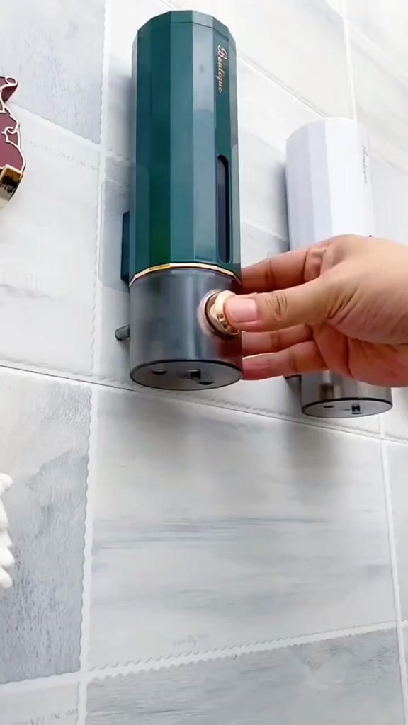 Hộp đựng nước rửa tay, dầu gội, sữa tắm dán tường không cần khoan 450ml - Tiện ích và tiết kiệm không gian cho phòng tắm | BigBuy360 - bigbuy360.vn