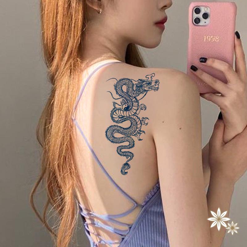 【kifli】Miếng Dán Hình Xăm Tạm Thời Lasts To 15 Ngày Không Thấm Nước Lâu Trôi