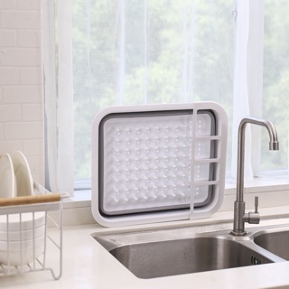 Rổ Úp Bát Silicon Gấp Gọn