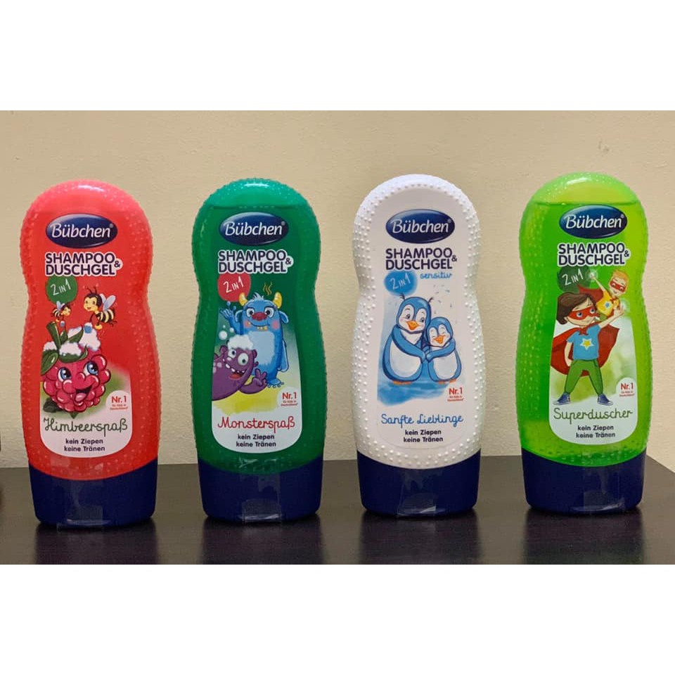 Sữa Tắm Gội Bubchen Cho Bé Xách Tay Đức