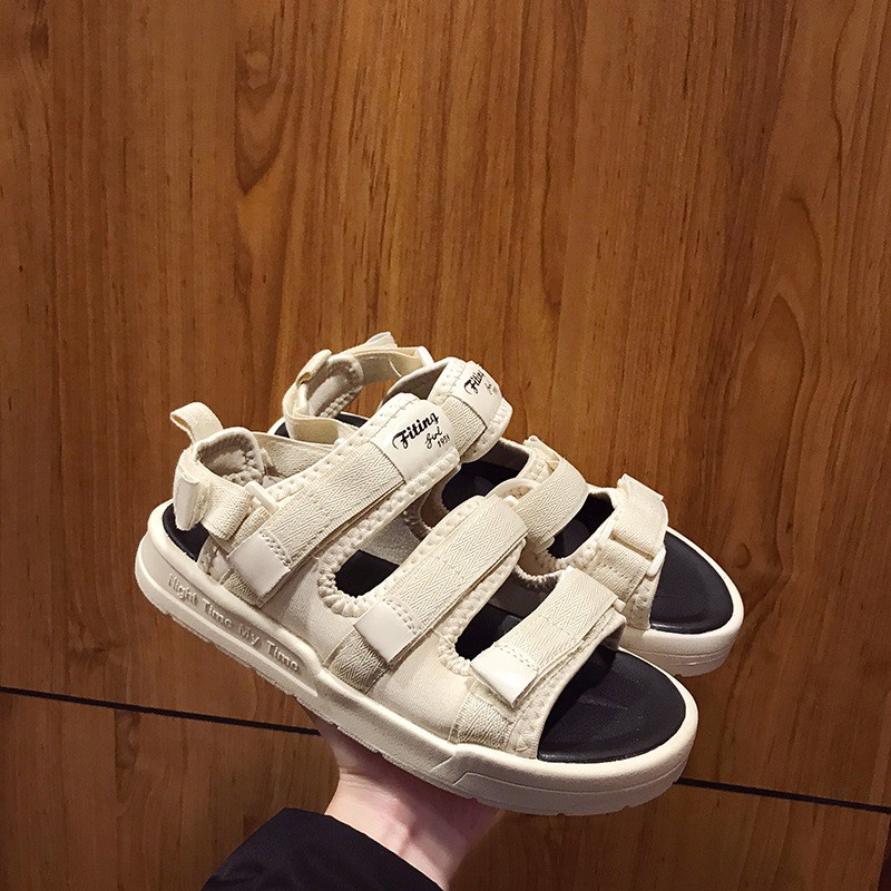 Sandal nữ ulzzang hàn quốc, sandal nữ đi học hot trend 2021 - Hàng mới về