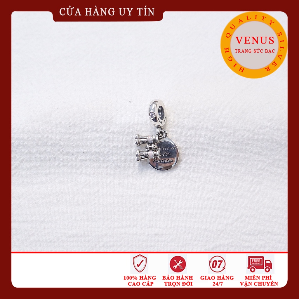 [Charm bạc 925 cao cấp] Charm chiếc ống nhòm- Mã sản phẩm VENUST27