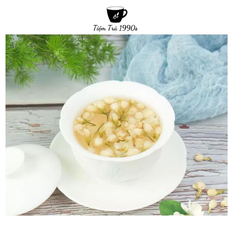 Hoa Nhài Sấy Khô Hỗ Trợ Thanh Lọc Cơ Thể Giúp Giảm Cân Đẹp Da Chống Lão Hóa Trà Thảo Mộc - Tiệm Trà 1990s
