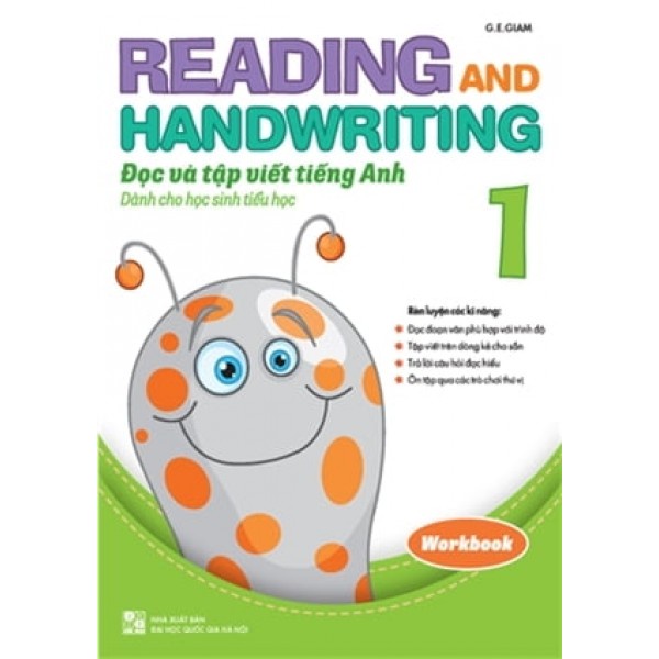 Sách - Reading And Handwriting - Đọc Và Tập Viết Tiếng Anh - Dành Cho Học Sinh Tiểu Học 1 TSM0503