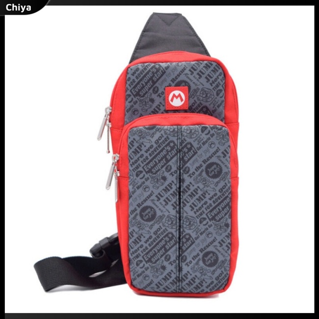 Túi Đeo Vai Vải Canvas Đựng Máy Chơi Game Nintendo Switch / Lite