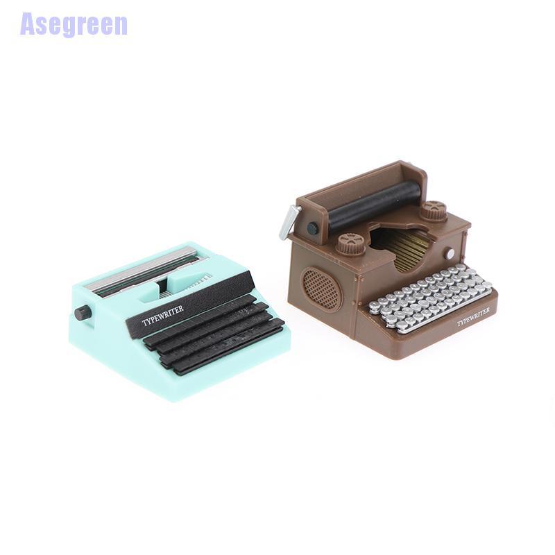 Mô Hình Máy Đánh Chữ Mini Tỉ Lệ 1: 12 Trang Trí Nhà Búp Bê