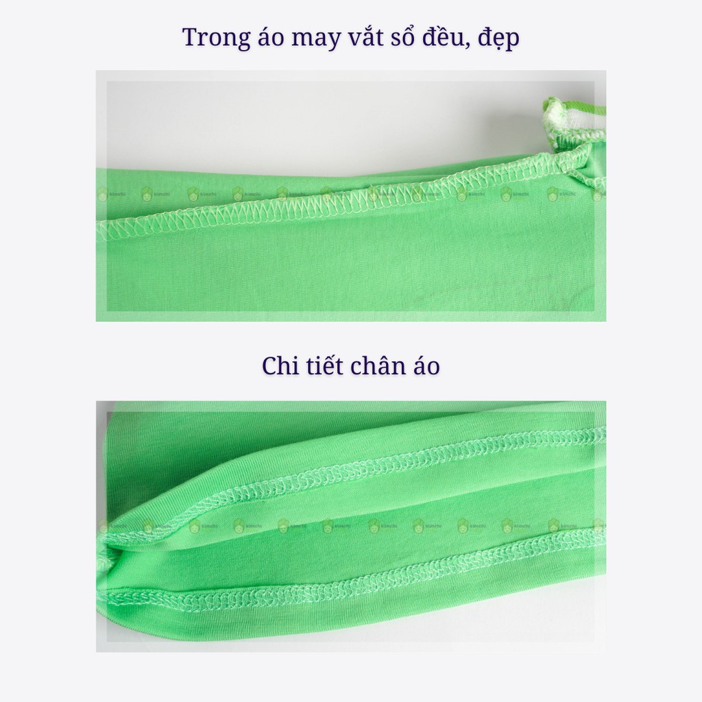 Áo Thun Bé Trai, Bé Gái Minky Mom Cổ Trụ Vải Cotton 100% Họa Tiết Động Vật Dễ Thương, Áo Thun Cho Bé Cộc Tay MKMA2105