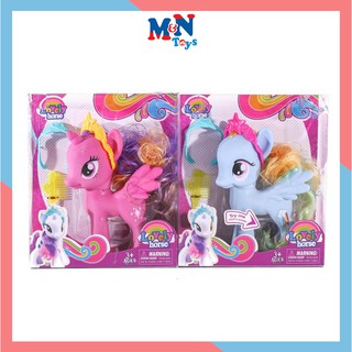 Đồ Chơi Ngựa Pony Thiên Thần Cao 28cm có nhạc