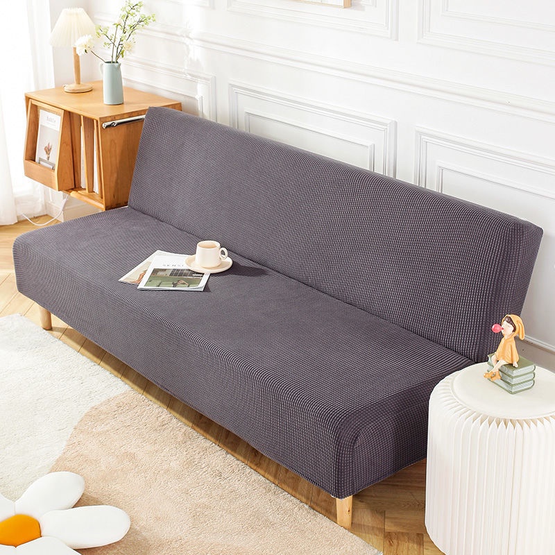 Vỏ bọc ghế sofa 2 / 3 / 4 chỗ bọc sofa bed ngồi không tay vịn bọc sofa vải bọc ghế sofa giường