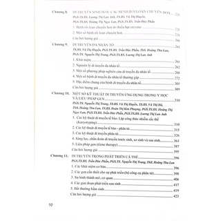 Sách - Di Truyền Y Học (Dùng cho đào tạo Bác sĩ y khoa)