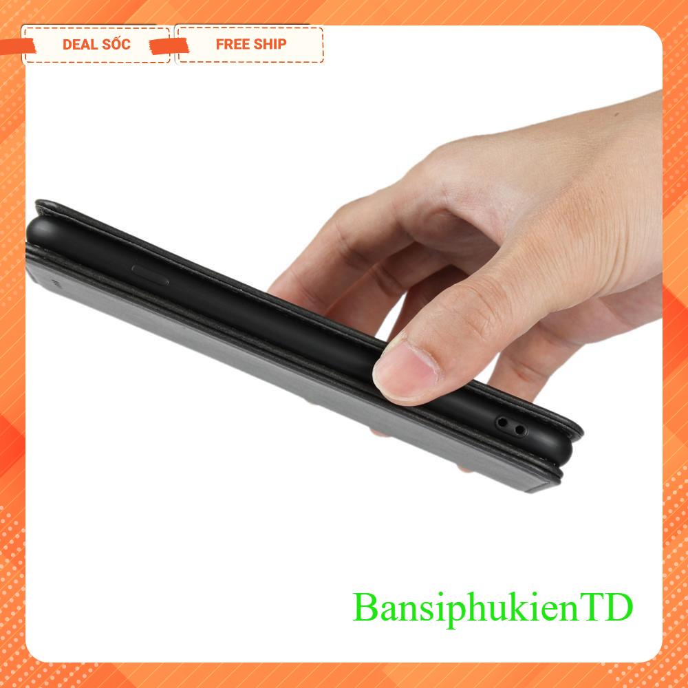 Bao Da Nắp Gập Redmi Note 7/ Note 8/ Note 8Pro May Viền Cao Cấp