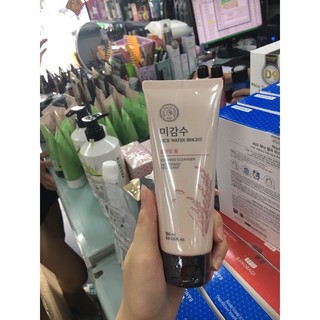 Sữa rửa mặt gạo The Face Shop Rice Water Bight 150ml( chính hãng)