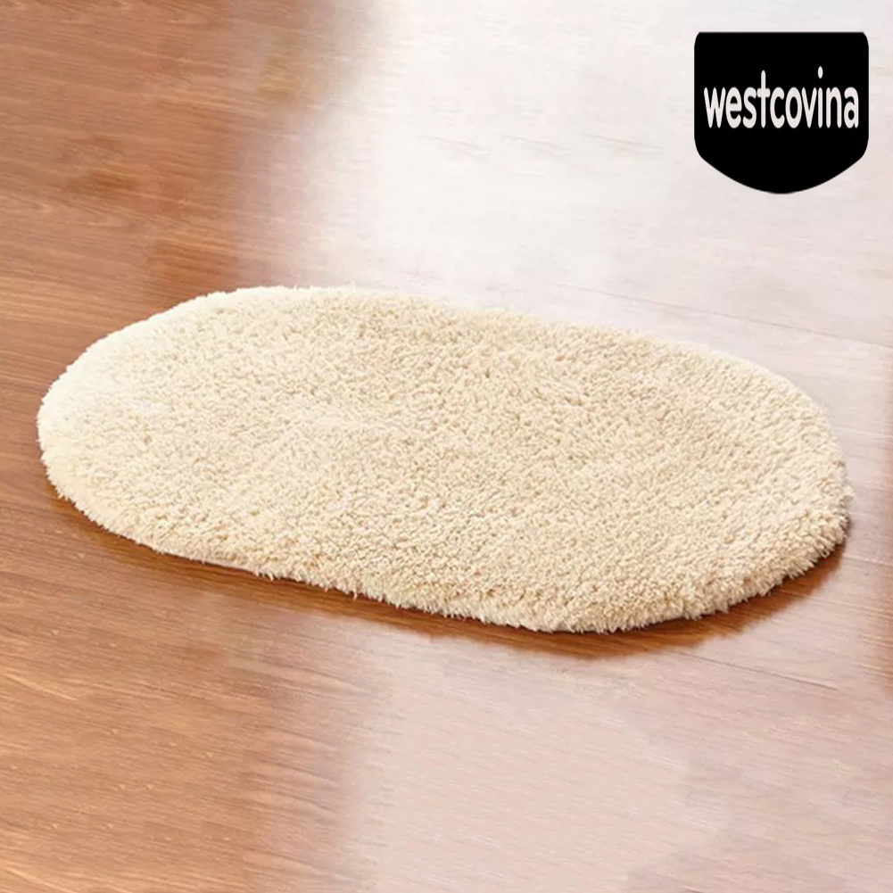 [Hot]☀ Thảm Lông Trải Sàn Mềm Mại Thấm Hút Nước Chống Trượt Màu Sắc Đơn Giản